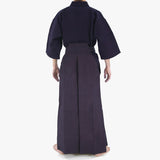 DX Indigo-Dyed Double Layered Kendo Gi & "GOLD AOI" #11000 Cotton Hakama Set
