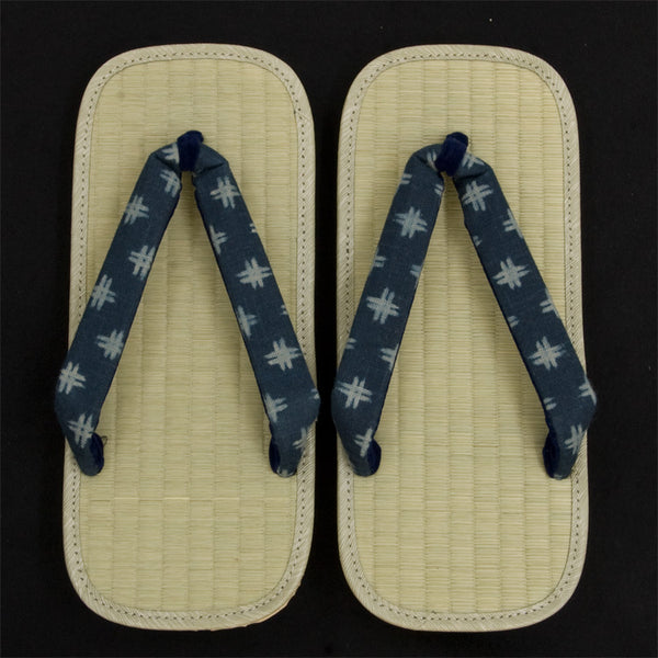 Japanese Tatami Setta Sandals (Igeta Pattern Straps)