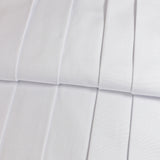 Deluxe Tetron Hakama - White (Permanent Pleats)